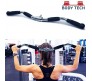 Body Tech Gym Cable Machine Attachment Chrome LAT Pull Down-LATPULLDOWNHANDLE
